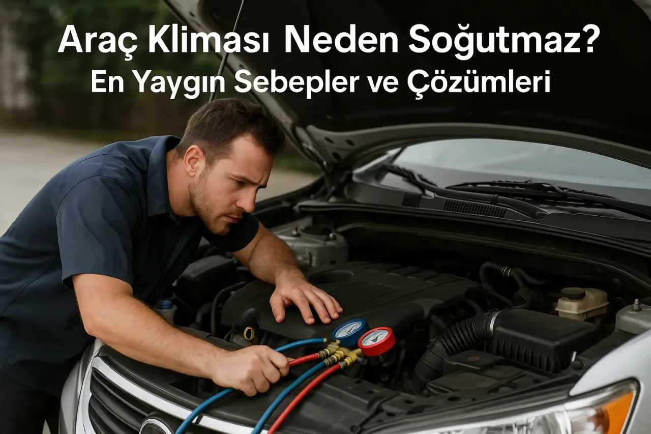 Araç Kliması Neden Soğutmaz? En Yaygın Sebepler ve Çözümleri